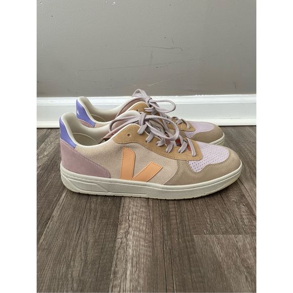 VEJA Men V-10 SNEAKER MULTICO PEACH - Picture 5 of 10
